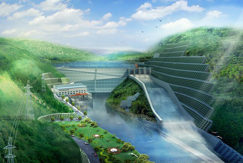天等老挝南塔河1号水电站项目